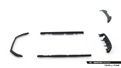 Set of Splitters V.2 Ford Fiesta ST Mk8 Facelift