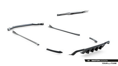 Set of Splitters BMW X3 M F97 Facelift