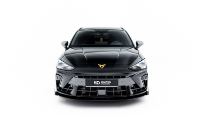 Street Pro Front Splitter + Flaps Cupra Leon ST / Hatchback Mk1 Facelift