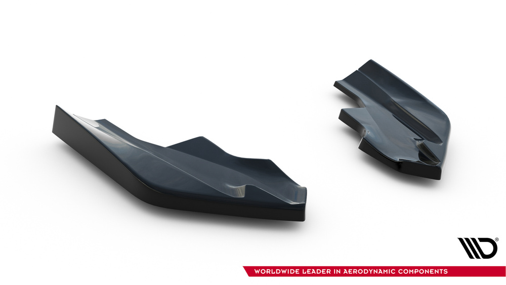 Rear Side Splitters V.6 for Volkswagen Golf R Hatchback Mk8 Facelift