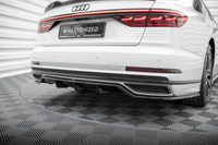 Rear Splitter (with vertical bars) Audi A8 S-Line D5