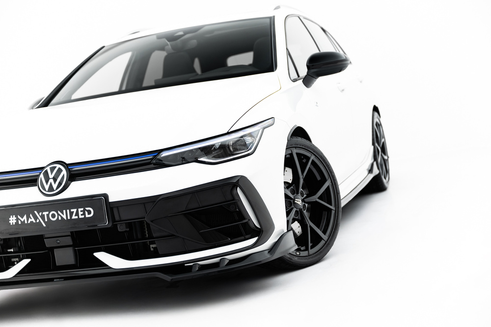 Front Splitter V.1 Volkswagen Golf R Variant Mk8 Facelift