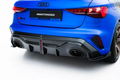Prepreg Carbon Fiber Rear Diffuser Audi RS3 Sportback 8Y Facelift