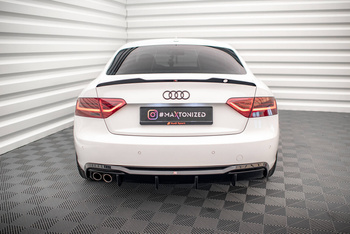 Rear Valance Audi A5 Sportback 8T Facelift (Version with dual exhausts on one side)