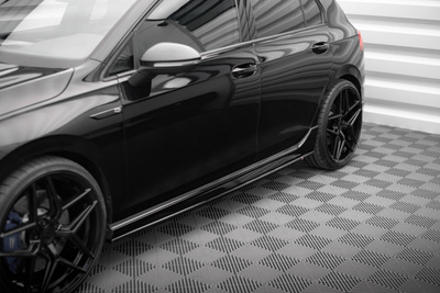 Side Skirts Diffusers V.3 Volkswagen Golf R Hatchback Mk8