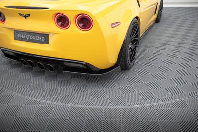 Rear Side Splitters Chevrolet Corvette Widebody C6