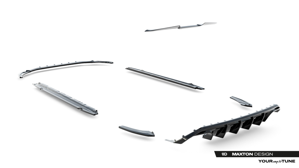 Set of Splitters  Audi A3 S-Line Sportback 8Y