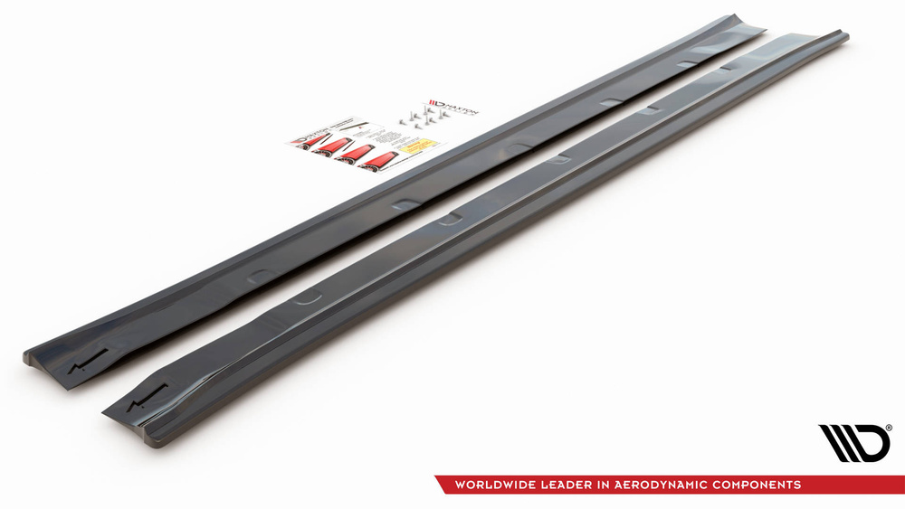 Side Skirts Diffusers Tesla Model S Facelift