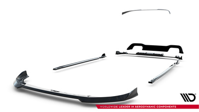 Set of Splitters V.6 Volkswagen Golf R Hatchback Mk8 Facelift