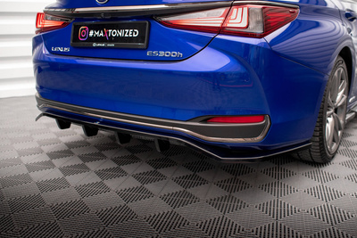 Rear Splitter (with vertical bars) Lexus ES F Sport Mk7