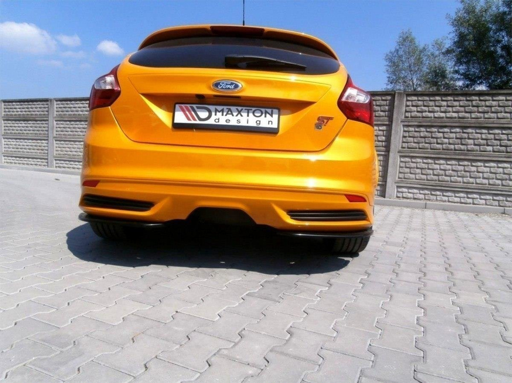 Rear Side Splitters Ford Focus ST Mk3 Hatchback