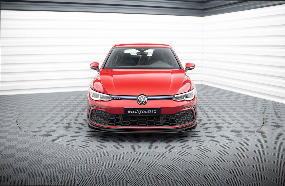 Front Splitter V.5 Volkswagen Golf GTI / GTE / GTD / R-Line Mk8