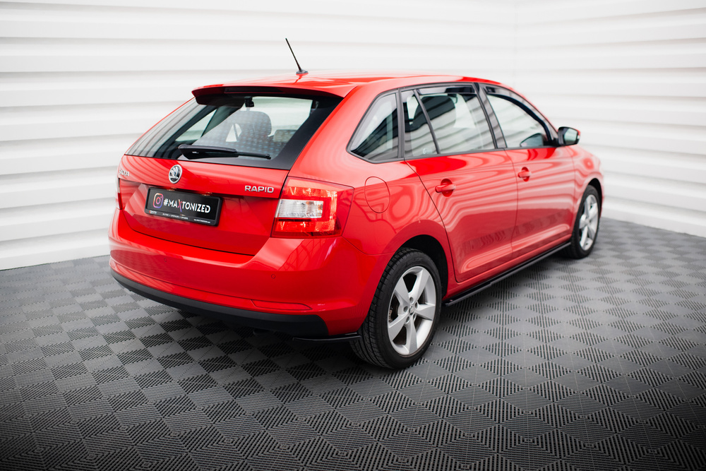 Rear Side Splitters Skoda Rapid Spaceback