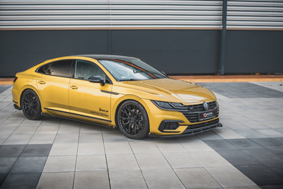Street Pro Front Splitter + Flaps Volkswagen Arteon R-Line Sedan / Shooting Brake Mk1