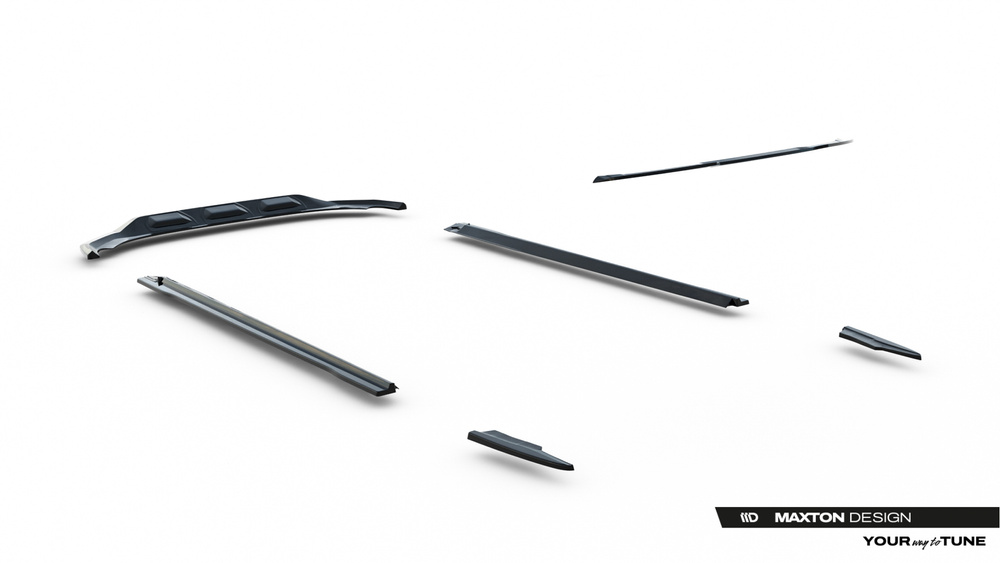 Set of Splitters V.1 Audi SQ7 Mk2 (4M) Facelift