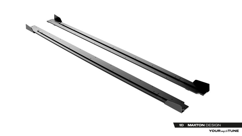 Street Pro Side Skirts Diffusers + Flaps Cupra Born Mk1