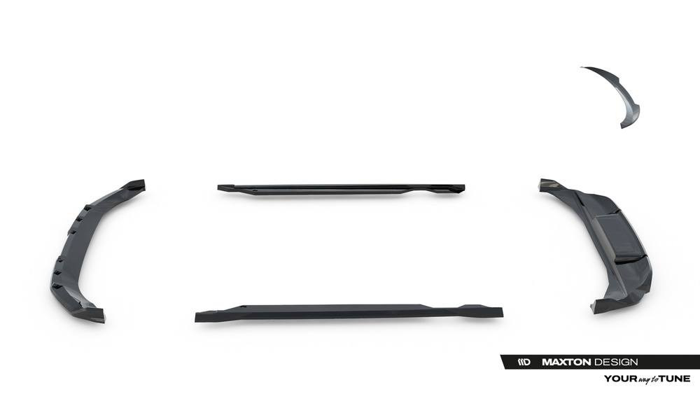 Set of Splitters Audi Q6 e-tron S-Line / SQ6 e-tron SUV Mk1