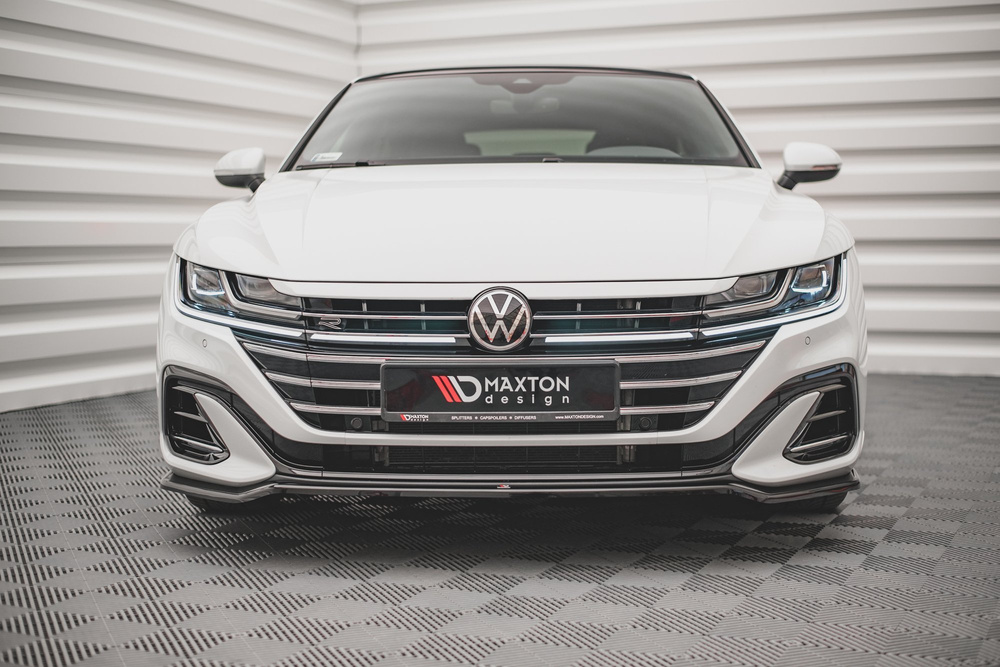 Front Splitter V.3 Volkswagen Arteon R-Line Sedan / Shooting Brake Mk1 Facelift