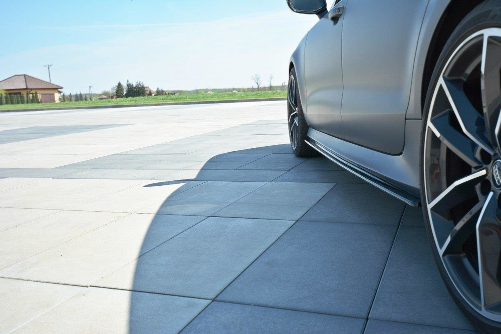 Side Skirts Diffusers V.1 Audi RS7 C7