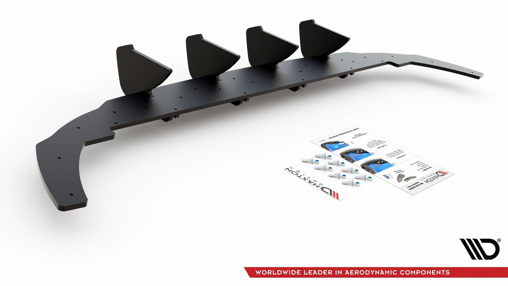 Street Pro Rear Diffuser V.1 Volkswagen Golf Mk8