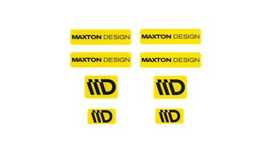 3D Sticker Set Maxton Design