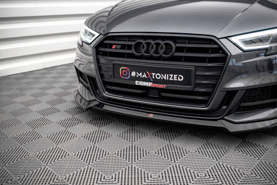 Front Splitter V.3 Audi S3 / A3 S-Line Sportback 8V Facelift