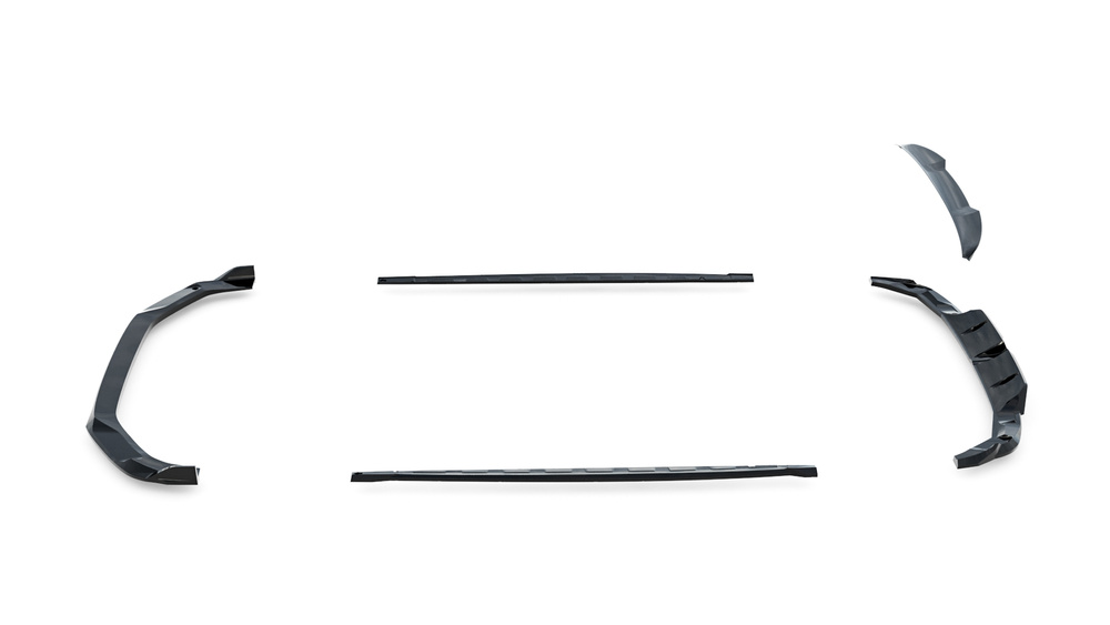 Set of Splitters V.2 Audi RS3 Sportback 8Y Facelift