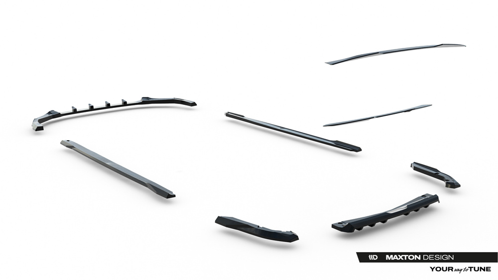 Set of Splitters Subaru WRX STI Mk2