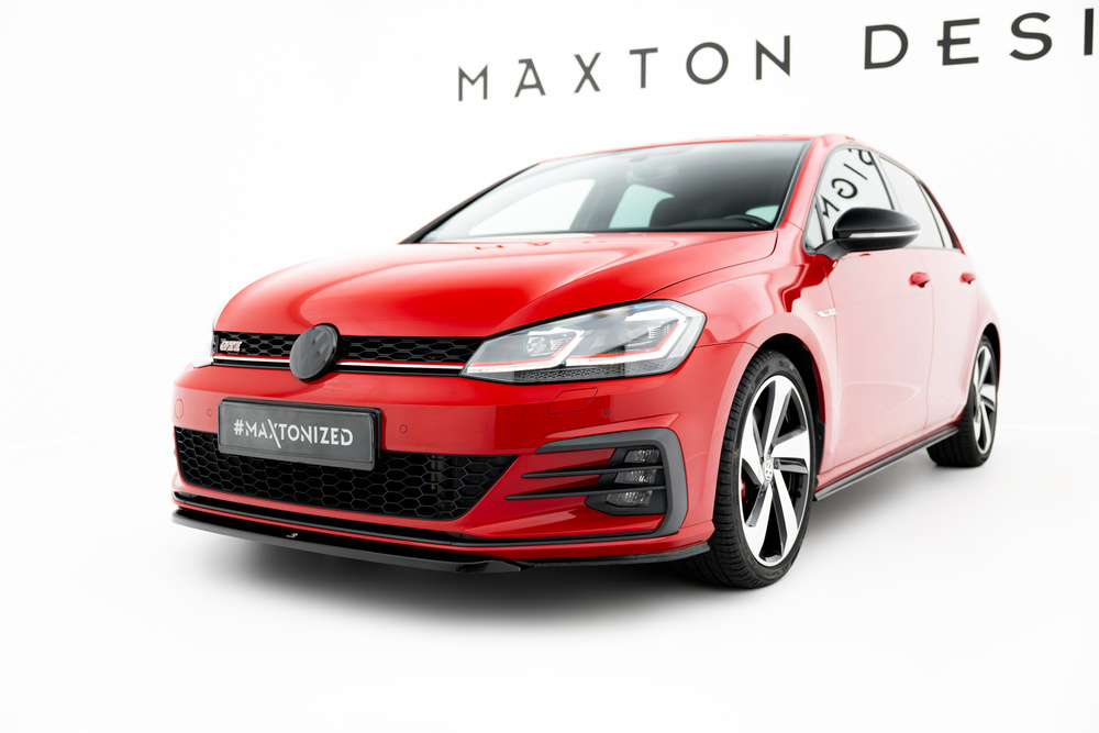 Front Splitter V.5 Volkswagen Golf GTI / GTD Mk7 Facelift