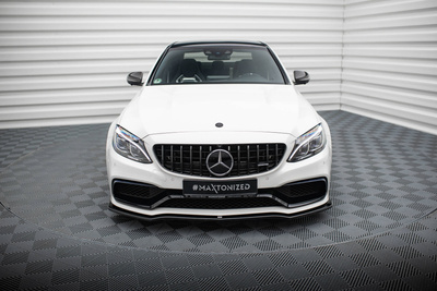 Front Splitter V.1 Mercedes-AMG C63 Sedan / Estate W205 / S205