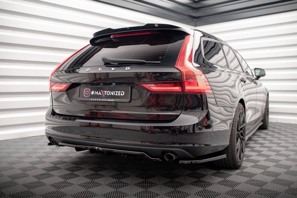 Rear Side Splitters Volvo V90 Mk2