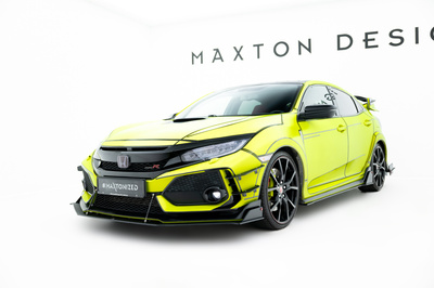 Street Pro Front Splitter Honda Civic Type R Mk10