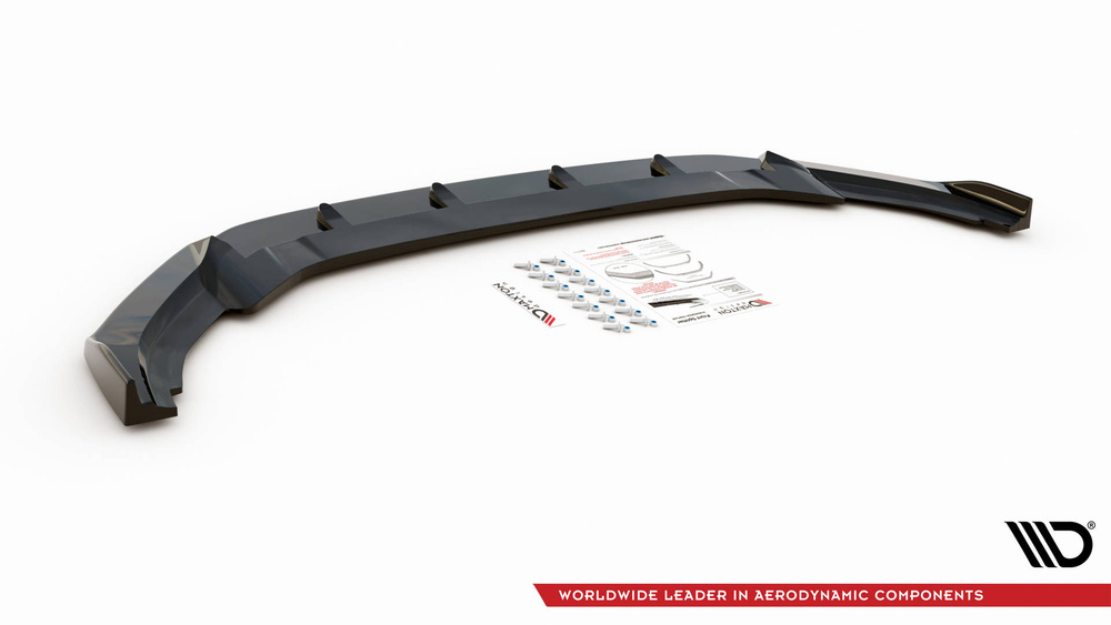 Front Splitter V.4 Volkswagen Golf R / R-Line Mk7