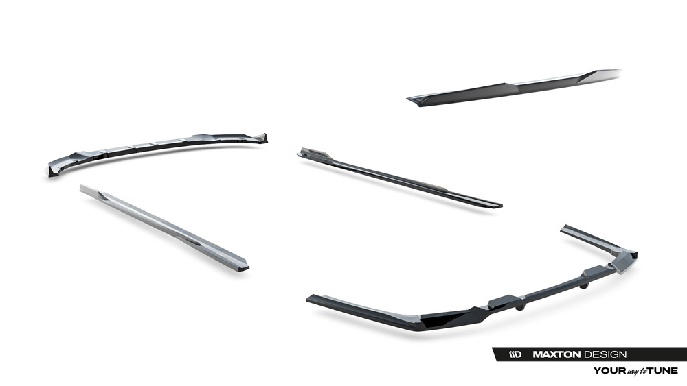 Set of Splitters V.2 BMW 5 M-Pack Sedan G60