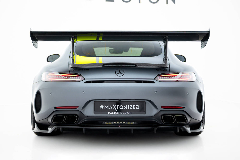 Rear Splitter (with vertical bars) Mercedes-AMG GT C C190 Facelift