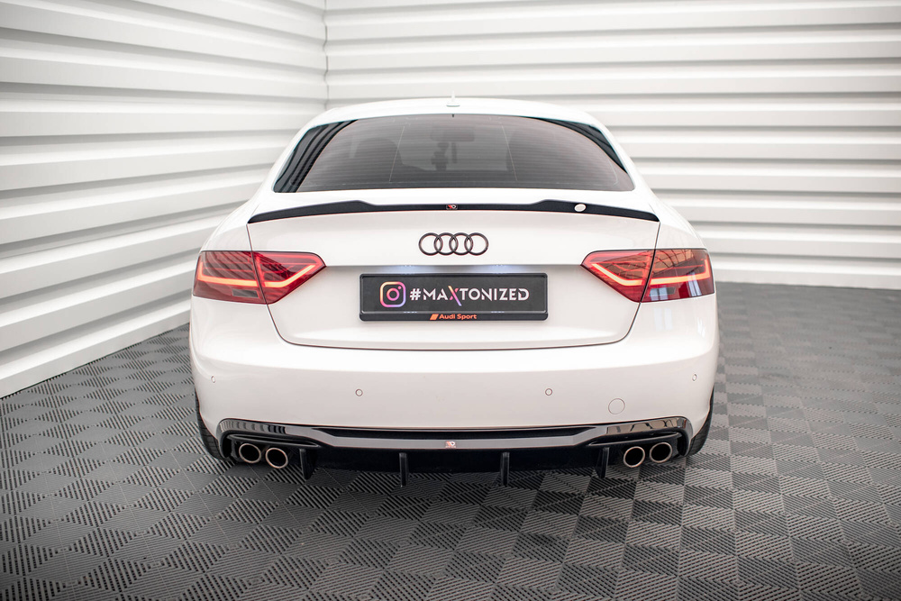 Rear Valance Audi A5 Sportback 8T Facelift (Version with dual exhausts on both sides)