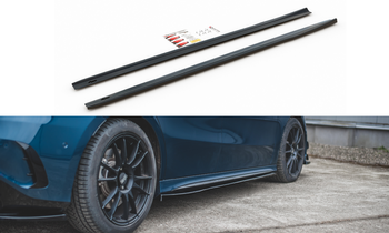 Side Skirts Diffusers V.1  Mercedes A35 AMG / AMG-Line W177