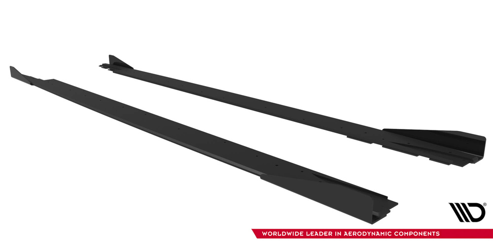 Street Pro Side Skirts Diffusers + Flaps Mercedes-AMG CLE 53 C236