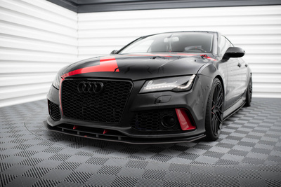 Street Pro Front Splitter Audi A7 RS7 Look C7