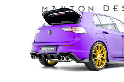 Rear Valance V.2 Volkswagen Golf R Hatchback Mk8 Facelift