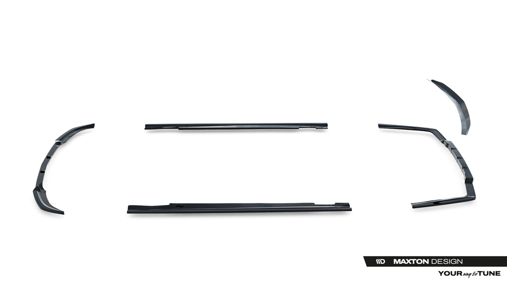 Set of Splitters Mercedes-Benz E63 AMG Sedan W212 Facelift