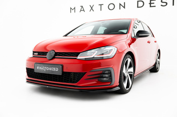 Front Splitter V.4 Volkswagen Golf GTI / GTD Mk7 Facelift