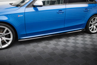 Side Skirts Diffusers V.4 Audi A4 / A4 S-Line / S4 B8 