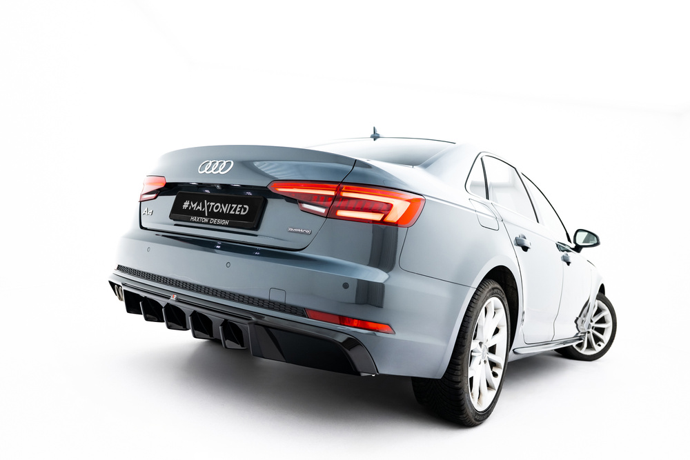 Rear Valance V.2 Audi A4 S-Line Sedan / Avant B9