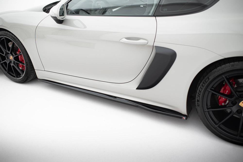 Side Skirts Diffusers V.1 Porsche 718 Cayman GTS 982c