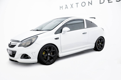 Side Skirts Diffusers Opel Corsa OPC/VXR D