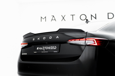 Spoiler Cap 3D Skoda Superb Sedan Mk4