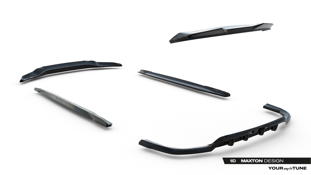 Set of Splitters V.1 BMW X5 M-Pack G05 Facelift