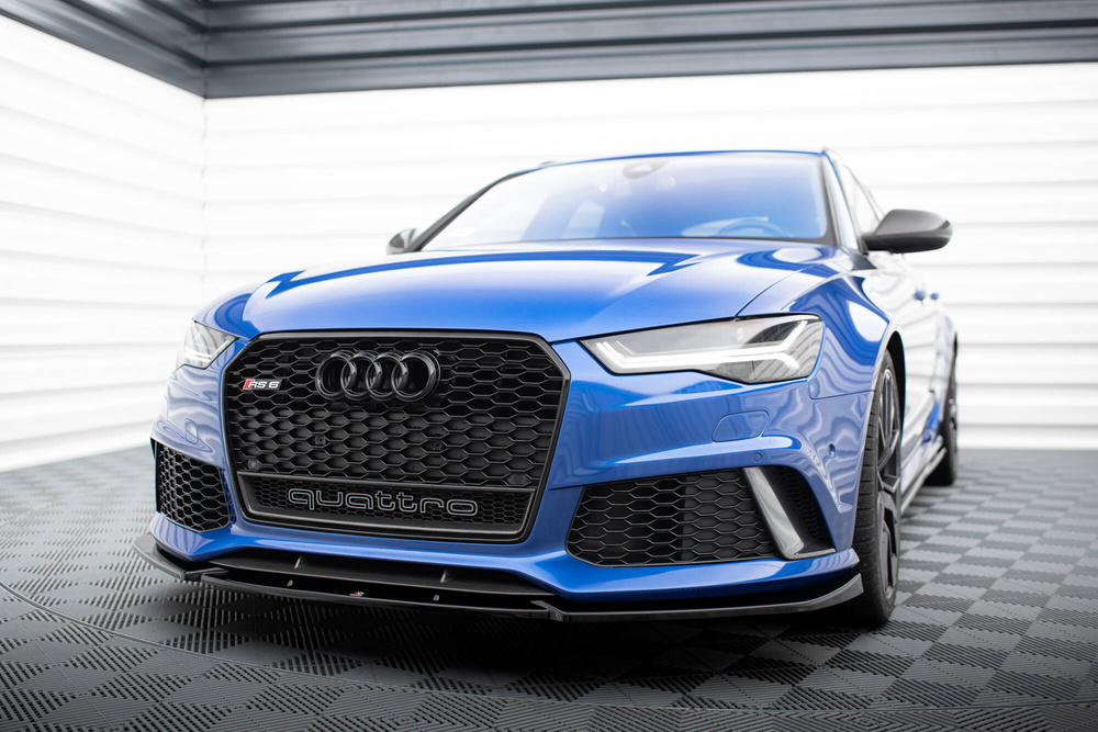 Front Splitter V.4 Audi RS6 C7 / C7 Facelift