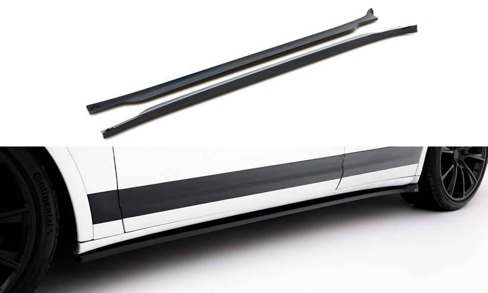 Side Skirts Diffusers Porsche Cayenne Turbo / Standard Mk2